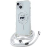 Other Phone Accessory Karl Lagerfeld  Karl Lagerfeld IML Choupette Head&Cord MagSafe case for iPhone 15 / 14 / 13 - transparent 