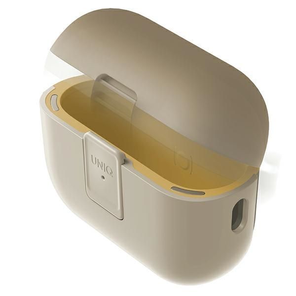Muu telefoni lisavarustus UNIQ Uniq Clyde Lock Case for AirPods Pro 2 (2022/2023) - beige and yellow