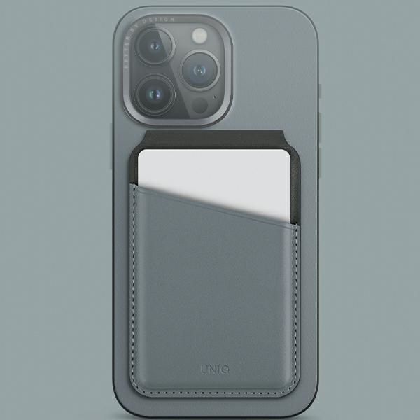 Other Phone Accessory UNIQ Uniq Lyden DS magnetic RFID wallet with phone stand - blue and black