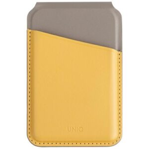 Other Phone Accessory UNIQ  Uniq Lyden DS magnetic RFID wallet with phone stand - yellow-gray 