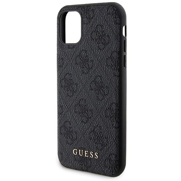 Muu telefoni lisavarustus Guess Guess 4G Metal Logo case set for iPhone 11 + 5000mAh MagSafe power bank - black