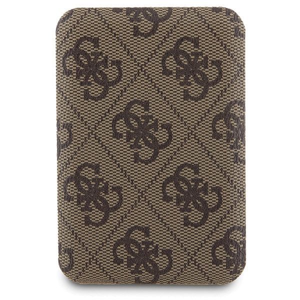 Muu telefoni lisavarustus Guess Guess 4G Metal Logo case set for iPhone 15 Pro Max + 5000mAh MagSafe power bank - brown