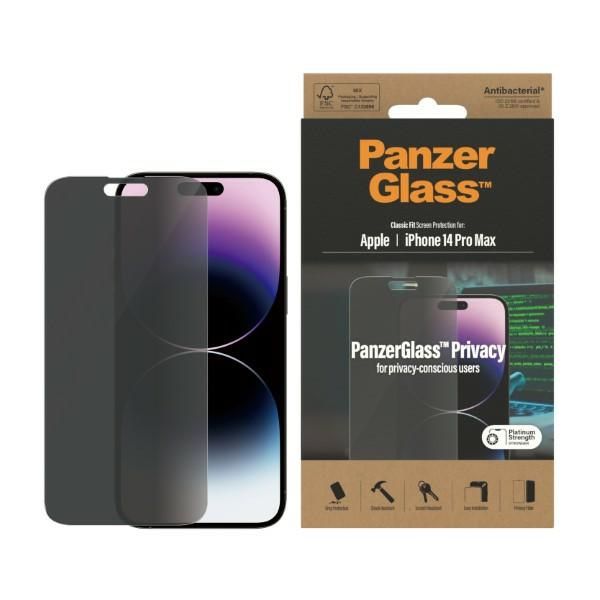 Other Phone Accessory Panzer Glass PanzerGlass Classic Fit antibacterial privacy glass for iPhone 14 Pro Max