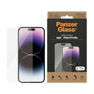 Kitas telefono priedas Panzer Glass  PanzerGlass Classic Fit antibacterial glass for iPhone 14 Pro Max 