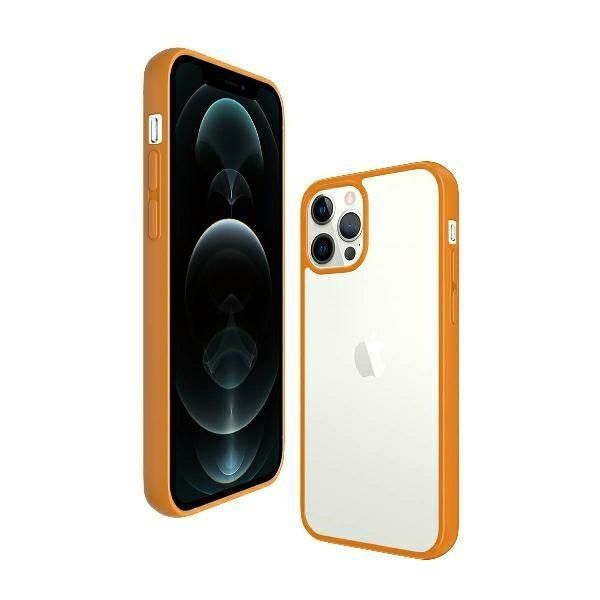 Other Phone Accessory Panzer Glass PanzerGlass ClearCase case for iPhone 12 / 12 Pro - transparent orange
