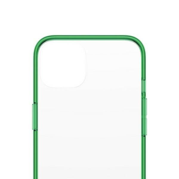 Other Phone Accessory Panzer Glass PanzerGlass ClearCase antibacterial case with Military Grade certificate for iPhone 13 / 14 / 15 - transparent green