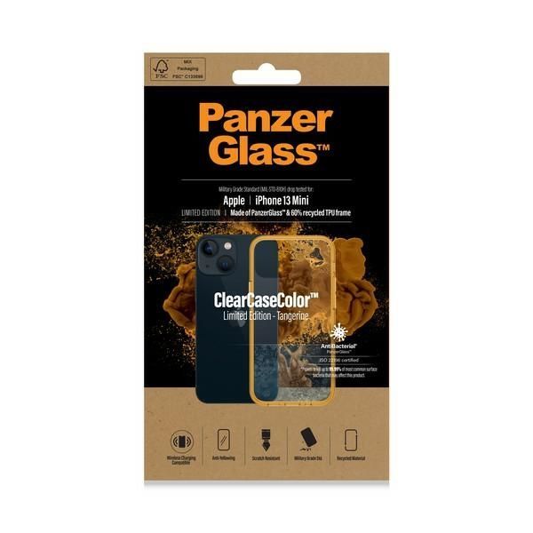 Other Phone Accessory Panzer Glass PanzerGlass ClearCase Antibacterial Military Grade Certified Case for iPhone 13 Mini - Transparent Yellow