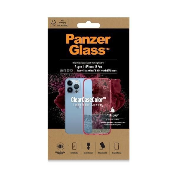 Other Phone Accessory Panzer Glass PanzerGlass ClearCase antibacterial Military Grade certified case for iPhone 13 Pro - transparent pink
