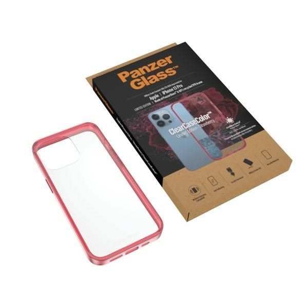 Other Phone Accessory Panzer Glass PanzerGlass ClearCase antibacterial Military Grade certified case for iPhone 13 Pro - transparent pink