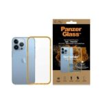 Cits mobilo telefonu aksesuārs Panzer Glass  PanzerGlass ClearCase Antibacterial Military Grade Certified Case for iPhone 13 Pro - Transparent Yellow 