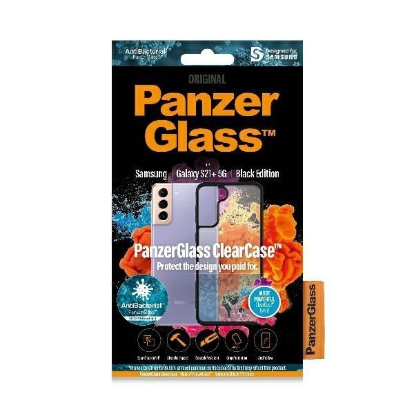 Other Phone Accessory Panzer Glass PanzerGlass ClearCase case for Samsung Galaxy S21+ - transparent and black