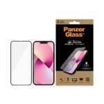 Cits mobilo telefonu aksesuārs Panzer Glass  PanzerGlass E2E Microfracture antibacterial glass for iPhone 13 mini - with black frame 