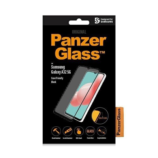 Kitas telefono priedas Panzer Glass PanzerGlass E2E Regular tempered glass for Samsung Galaxy A32 5G - with black frame