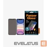 Other Phone Accessory Panzer Glass  PanzerGlass E2E Super+ privacy tempered glass for iPhone XR / 11 - with black frame 