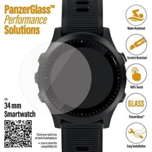 Kitas telefono priedas Panzer Glass  PanzerGlass Screen Protector for Samsung Galaxy Watch 3 34mm / Garmin Forerunner 645 / 645 Music / Fossil Q Venture Gen 4 / Skagen Falster 2" 