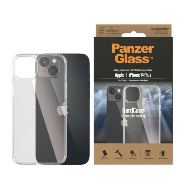 Other Phone Accessory Panzer Glass PanzerGlass HardCase Antibacterial Military Grade Certified Case for iPhone 14 Plus / 15 Plus - Transparent