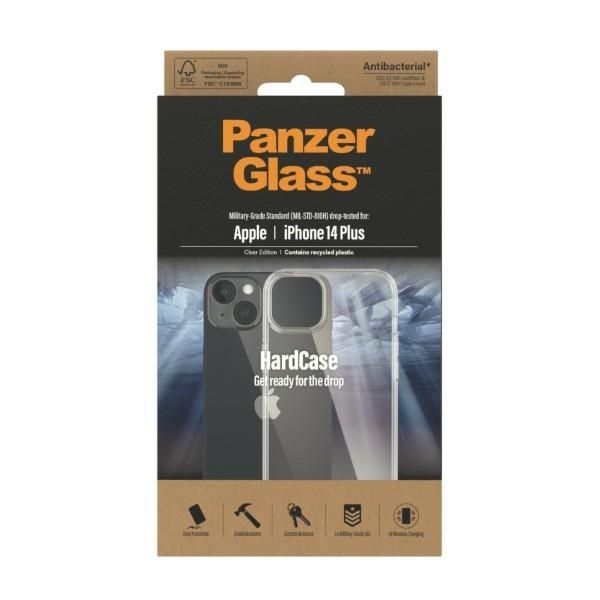 Other Phone Accessory Panzer Glass PanzerGlass HardCase Antibacterial Military Grade Certified Case for iPhone 14 Plus / 15 Plus - Transparent