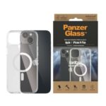 Cits mobilo telefonu aksesuārs Panzer Glass  PanzerGlass HardCase with MagSafe Antibacterial Military Grade Certified Case for iPhone 14 Plus / 15 Plus - Transparent 