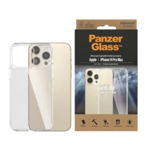 Kitas telefono priedas Panzer Glass  PanzerGlass HardCase antibacterial Military Grade certified case for iPhone 14 Pro Max - transparent 