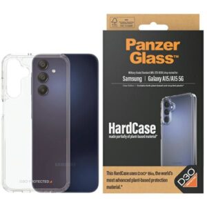 Kitas telefono priedas Panzer Glass  PanzerGlass HardCase with D3O® Bio and Military Grade Certification for Samsung Galaxy A15 / A15 5G - Transparent 