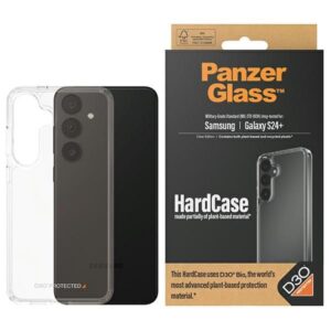 Kitas telefono priedas Panzer Glass  PanzerGlass HardCase with D3O® Bio and Military Grade certification for Samsung Galaxy S24+ - transparent 