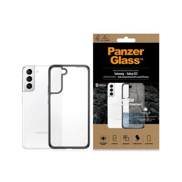 Other Phone Accessory Panzer Glass PanzerGlass HardCase antibacterial Military Grade certified case for Samsung Galaxy S22 - transparent
