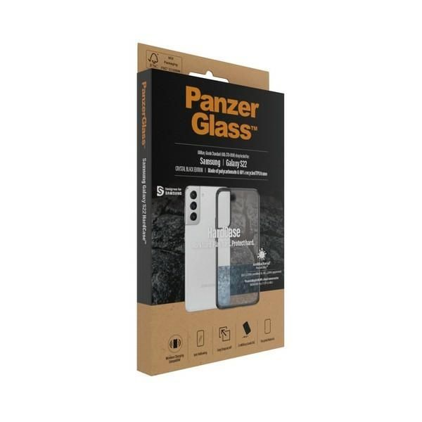 Other Phone Accessory Panzer Glass PanzerGlass HardCase antibacterial Military Grade certified case for Samsung Galaxy S22 - transparent