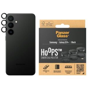 Kitas telefono priedas Panzer Glass  PanzerGlass Hoops Camera protection for Samsung Galaxy S24+ - with black frame 