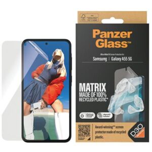 Kitas telefono priedas Panzer Glass  PanzerGlass Matrix Ultra-Wide Fit foil with positioner for Samsung Galaxy A55 5G 
