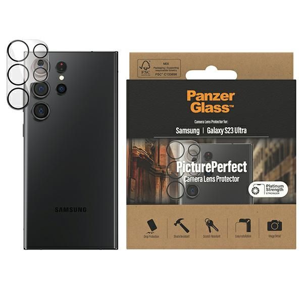 Kitas telefono priedas Panzer Glass PanzerGlass Picture Perfect camera protection for Samsung Galaxy S23 Ultra