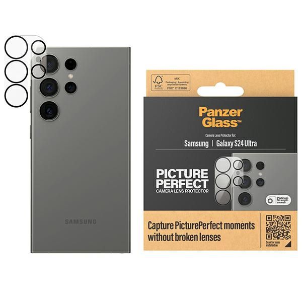 Cits mobilo telefonu aksesuārs Panzer Glass PanzerGlass Picture Perfect camera protection for Samsung Galaxy S24 Ultra