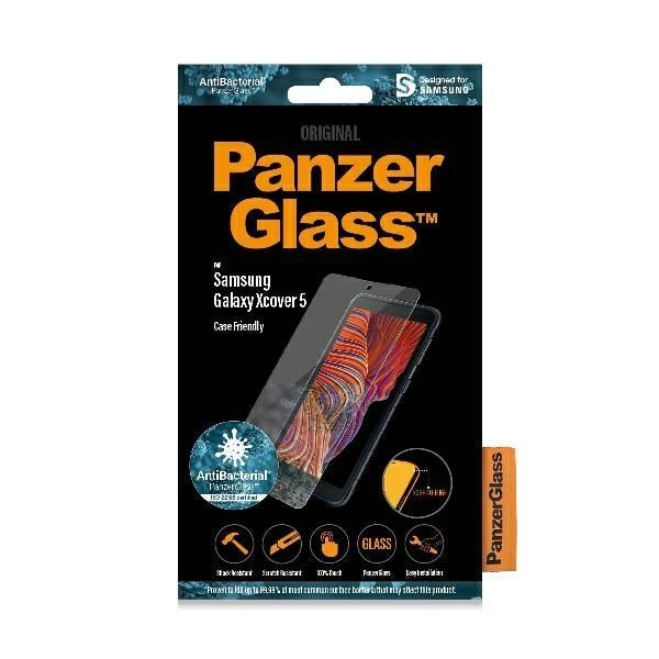 Cits mobilo telefonu aksesuārs Panzer Glass PanzerGlass E2E Pro Regular antibacterial tempered glass for Samsung Galaxy Xcover 5
