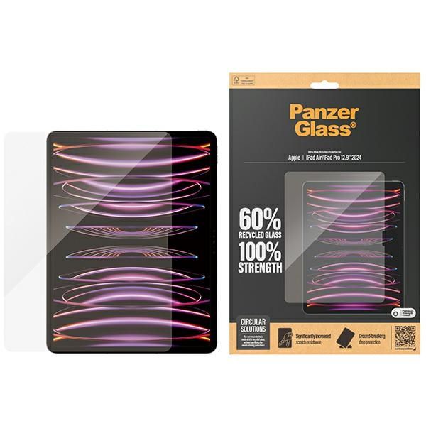 Cits mobilo telefonu aksesuārs Panzer Glass PanzerGlass Ultra-Wide Fit tempered glass for iPad Air 12.9" 2024 / iPad Pro 2024 12.9"