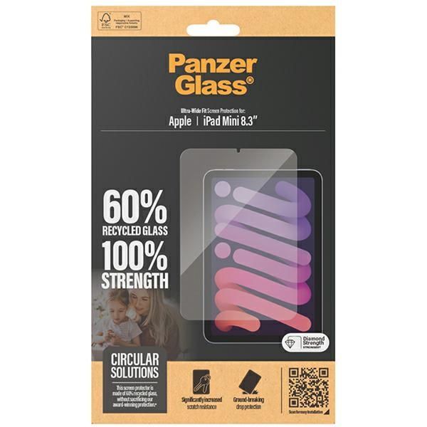 Other Phone Accessory Panzer Glass PanzerGlass Ultra-Wide Fit tempered glass for iPad mini 8.3" 2024