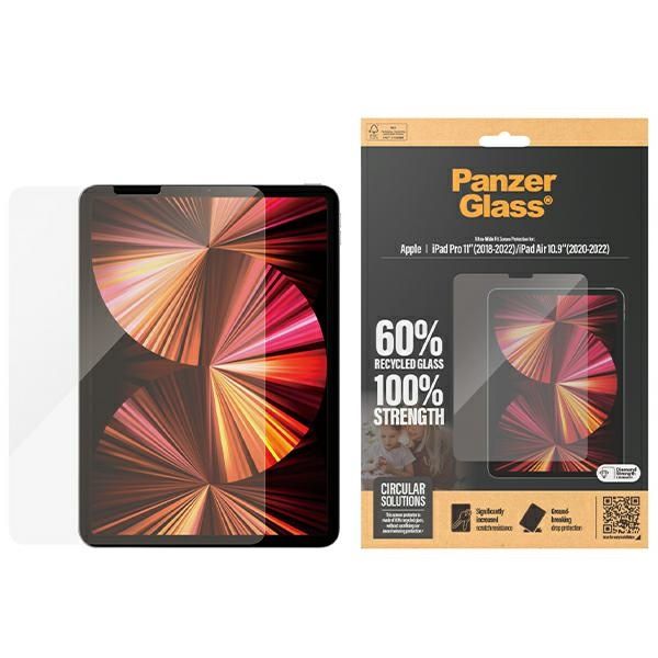 Other Phone Accessory Panzer Glass PanzerGlass Ultra-Wide Fit antibacterial tempered glass for iPad Pro 11" 2018-2022 / Air 10.9" 2020-2022