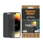 Kitas telefono priedas Panzer Glass  PanzerGlass Ultra-Wide Fit Tempered Glass Antibacterial Privacy with Positioner for iPhone 14 Pro 