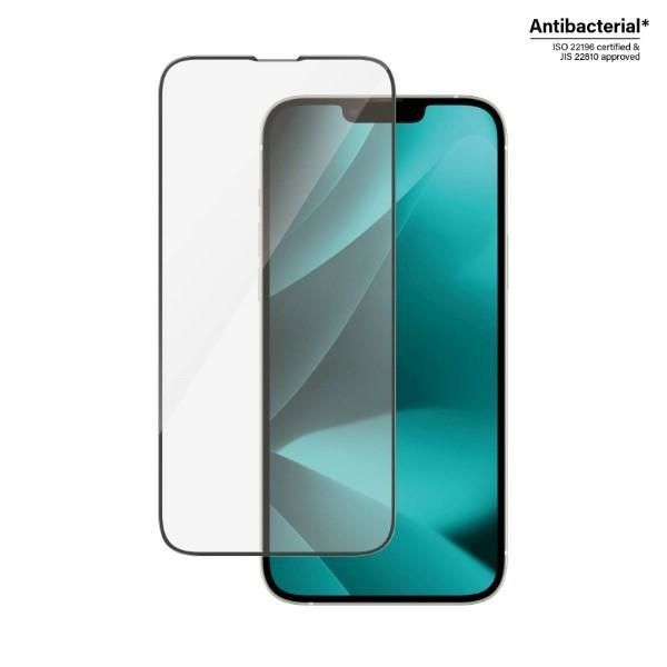Cits mobilo telefonu aksesuārs Panzer Glass PanzerGlass Ultra-Wide Fit Antibacterial Tempered Glass with Positioner for iPhone 14 Plus / 13 Pro Max