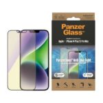 Kitas telefono priedas Panzer Glass  PanzerGlass Ultra-Wide Fit Antibacterial Tempered Glass with Blue Light Filter and Positioner for iPhone 14 Plus / 13 Pro Max 