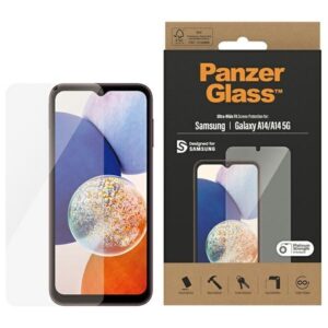 Other Phone Accessory Panzer Glass  PanzerGlass Ultra-Wide Fit Tempered Glass for Samsung Galaxy A14 5G / A14 