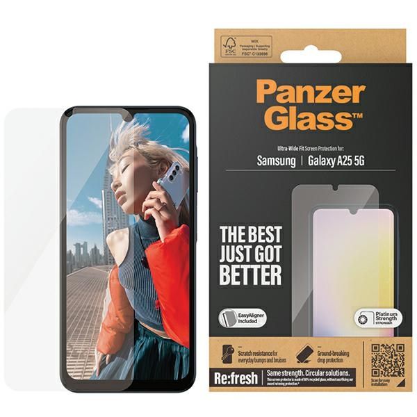 Other Phone Accessory Panzer Glass PanzerGlass Ultra-Wide Fit tempered glass for Samsung Galaxy A25 5G