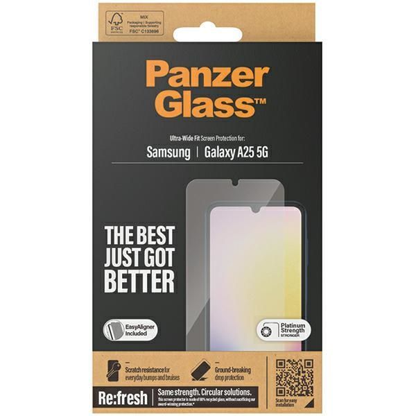 Other Phone Accessory Panzer Glass PanzerGlass Ultra-Wide Fit tempered glass for Samsung Galaxy A25 5G