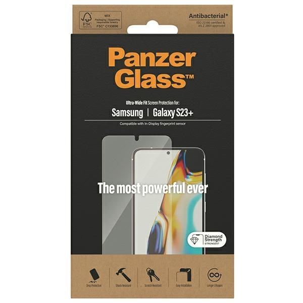Other Phone Accessory Panzer Glass PanzerGlass Ultra-Wide Fit tempered glass for Samsung Galaxy S23+