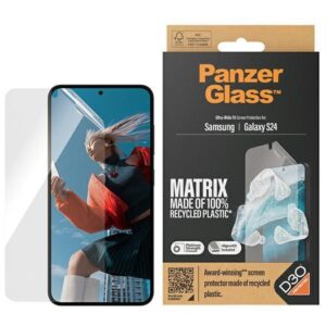 Kitas telefono priedas Panzer Glass  PanzerGlass Ultra-Wide Fit tempered glass with D3O® with applicator for Samsung Galaxy S24 