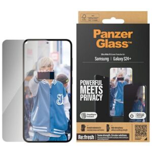 Other Phone Accessory Panzer Glass  PanzerGlass Ultra-Wide Fit Privacy Tempered Glass with Positioner for Samsung Galaxy S24+ 