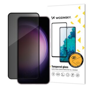 Protective glass Wozinsky - Wozinsky Privacy Glass tempered glass with anti-spy filter for Samsung Galaxy S24+ 