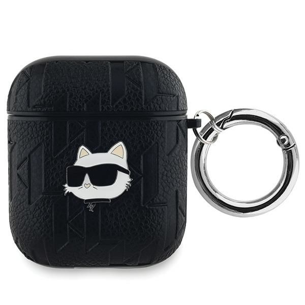 Other Phone Accessory Karl Lagerfeld Karl Lagerfeld Monogram Choupette Head case for AirPods 1 / 2 - black