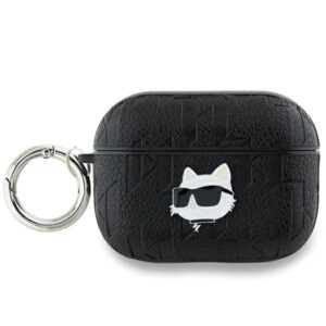 Kitas telefono priedas Karl Lagerfeld  Karl Lagerfeld Monogram Choupette Head case for AirPods Pro 2 - black 