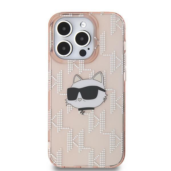 Muu telefoni lisavarustus Karl Lagerfeld Karl Lagerfeld IML Choupette Head & Monogram case for iPhone 14 Pro Max - pink