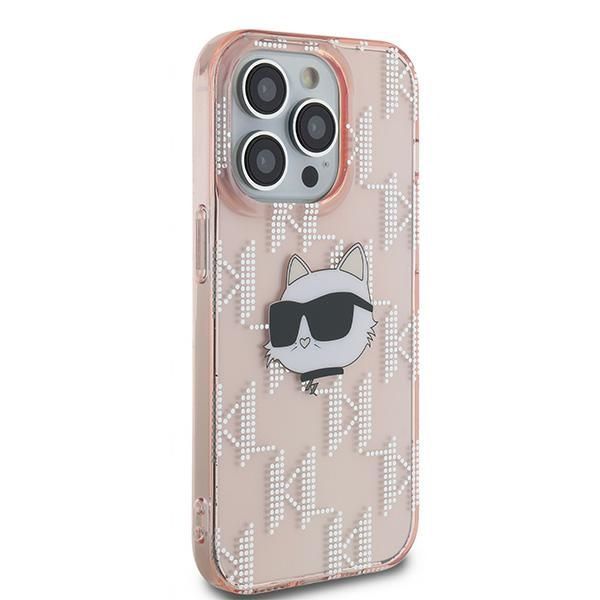 Muu telefoni lisavarustus Karl Lagerfeld Karl Lagerfeld IML Choupette Head & Monogram case for iPhone 14 Pro Max - pink