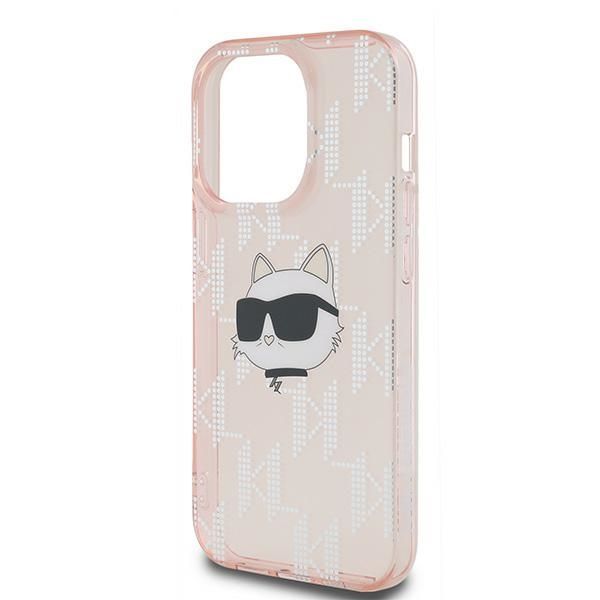 Muu telefoni lisavarustus Karl Lagerfeld Karl Lagerfeld IML Choupette Head & Monogram case for iPhone 14 Pro Max - pink